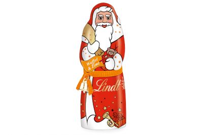 Lindt Weihnachtsmann Waffel & Zimt mit Glocke (125g)