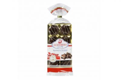 L�hders Rotwein-Sterne Zartbitter (100g)