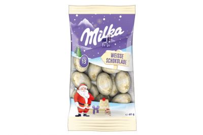 Milka Weihnachts-Kugeln wei� (81g)