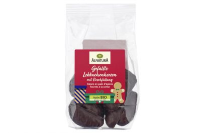 Alnatura Bio Gef�llte Lebkuchenherzen (125g)