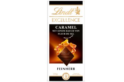 Lindt Excellence Caramel Fleur de Sel (100g)