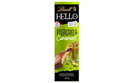 Lindt Hello Pistachio & Caramel (100g)