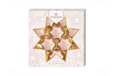Niederegger Pralinen Sterne Marc de Champagne (125g)
