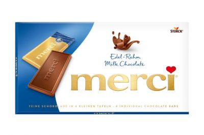 Merci Schokolade Edel-Rahm (100g)