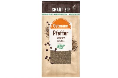 Ostmann Pfeffer schwarz gemahlen (20g)