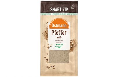 Ostmann Pfeffer wei� gemahlen (22g)