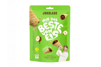 Jokolade Gef�llte Eiswaffel-Spitzen mit Haselnuss (100g)