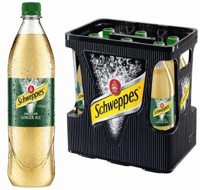 Schweppes Ginger Ale 6x1,0l