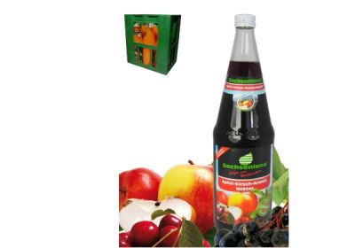 Sachsenland Wolkensteiner Apfel-Kirsch-Aronia 6x1,0l