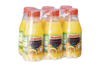 Wesergold Orangensaft (6x0,33l)