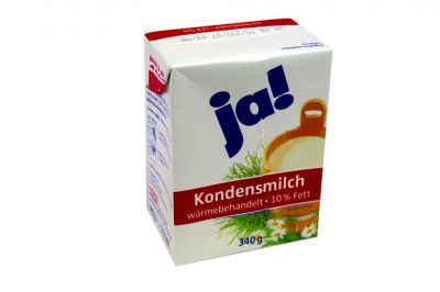 Ja! Kondensmilch 10% (340ml)