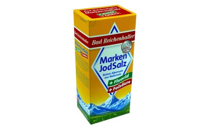 Bad Reichenhaller Marken JodSalz+Fluorid+Folsure (500g)