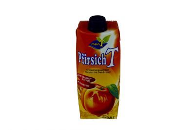 meinT Pfirsich T mit Schraubverschlu 1x0,5l