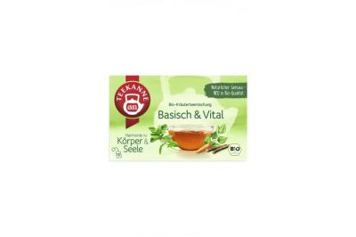 Teekanne Harmonie Bio - Kruterteemischung - Basisch & Vital (18x2g)