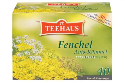 Teehaus Fenchel Anis-Kmel (40x2 g)