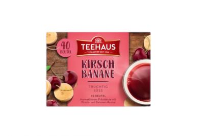 Teehaus Kirsch-Banane (40x2,25 g)