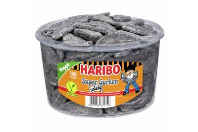 Haribo Super Gurken salzig 150 Stk (1350g)