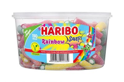 Haribo Rainbow sauer 150 Stk (1200g)
