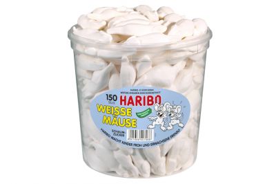 Haribo Weie Muse 150 Stk (1050g)