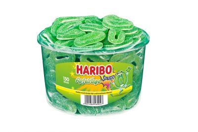 Haribo Saure Apfelringe 150 Stk (1200g)