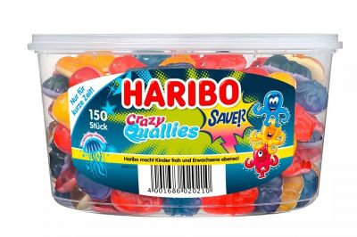 Haribo Crazy Quallies sauer 150 Stk (1065g)