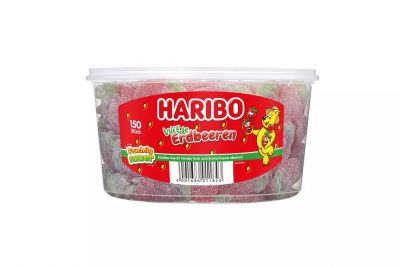 Haribo Wilde Erdbeeren sauer 150 Stk (1200g)