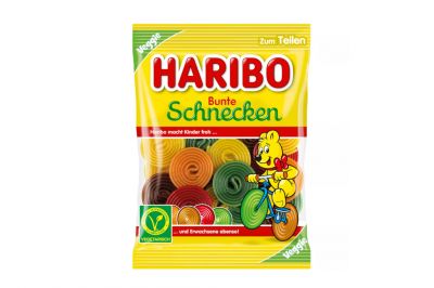 Haribo Bunte Schnecken Veggie (160g)
