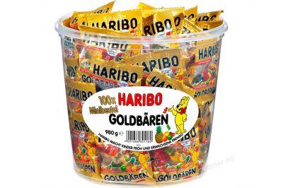 Haribo Goldbrchen Minibeutel (100x10g)
