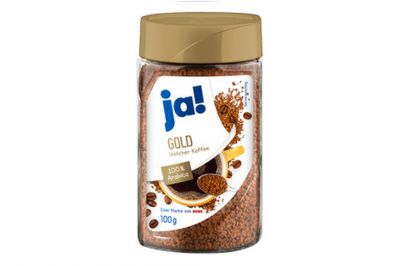 Ja! Gold Lslicher Kaffee Granulat (100g)