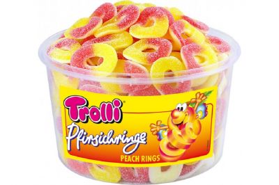 Trolli Pfirsisch-Ringe 150 Stk (1200g)