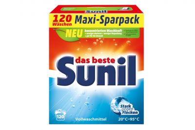 Sunil Vollwaschmittel Pulver 120WL (6kg)
