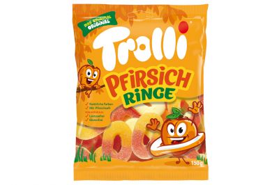 Trolli Pfirsich-Ringe (150g)