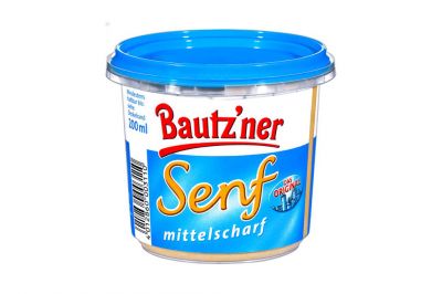 Bautzner Senf mittelscharf (200ml)