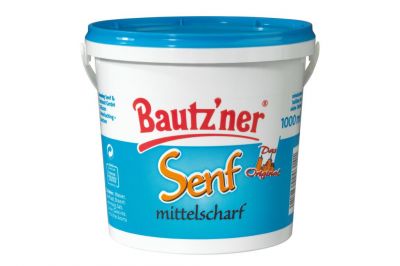 Bautzner Senf mittelscharf 5kg