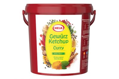 Hela Curry Gew�rz Ketchup delikat (10kg)