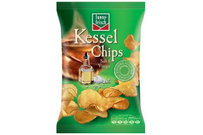 funnyfrisch Kessel Chips Salt & Vinegar Tte (120 g)
