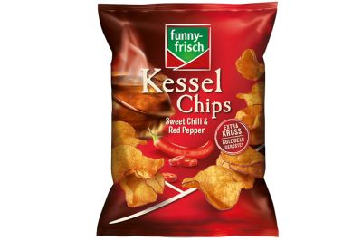 funny-frisch Kessel Chips Sweet Chili & Red Pepper (120g)
