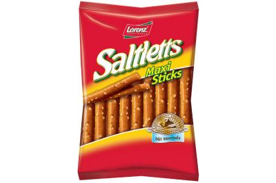 Lorenz Saltletts Maxi Sticks mit Meersalz (125 g)