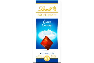Lindt Excellence Extra Cremig Vollmilch 100g