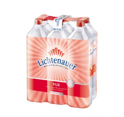 Lichtenauer Mineralwasser Pur EW 6x1,5l