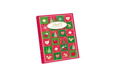 Lindt Adventskalender Frohes Fest Mini-Tisch-Kalender (115g)
