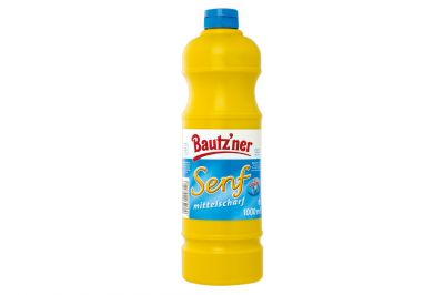 Bautzner Senf mittelscharf Squeeze-Flasche (1x1000 ml)