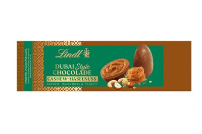 Lindt Dubai Style Chocolade Eier Cashew-Haselnuss (108g)