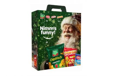 funny-frisch Intersnack Adventskalender (810g)