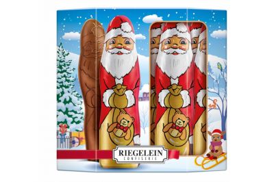 Riegelein Weihnachtsmann massiv 9 Stk. (125g)