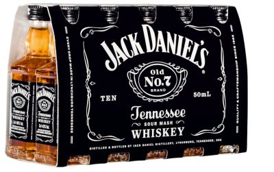 Jack Daniel's Old No.7 Tennessee Whiskey 40% vol (10x50ml)