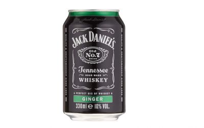 Jack Daniel's & Ginger Dose 10% vol (6x0,33l)