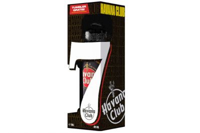 Havana Club Anejo 7 Anos 40% vol Geschenkset (0,7l)