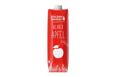 Beckers Bester Apfelsaft klar Tetrapack (1l)