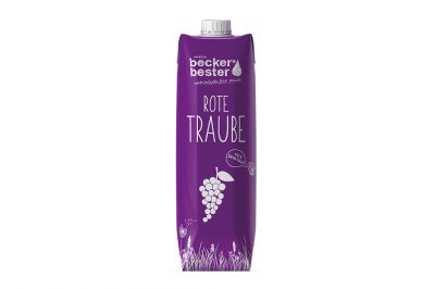 Beckers Bester Traube rot Tetrapack (1l)